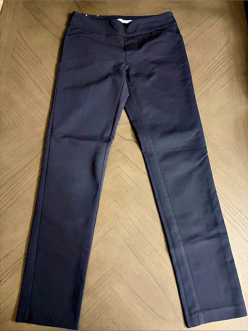 Up Straight Leg Pants Black Size 4 Like New